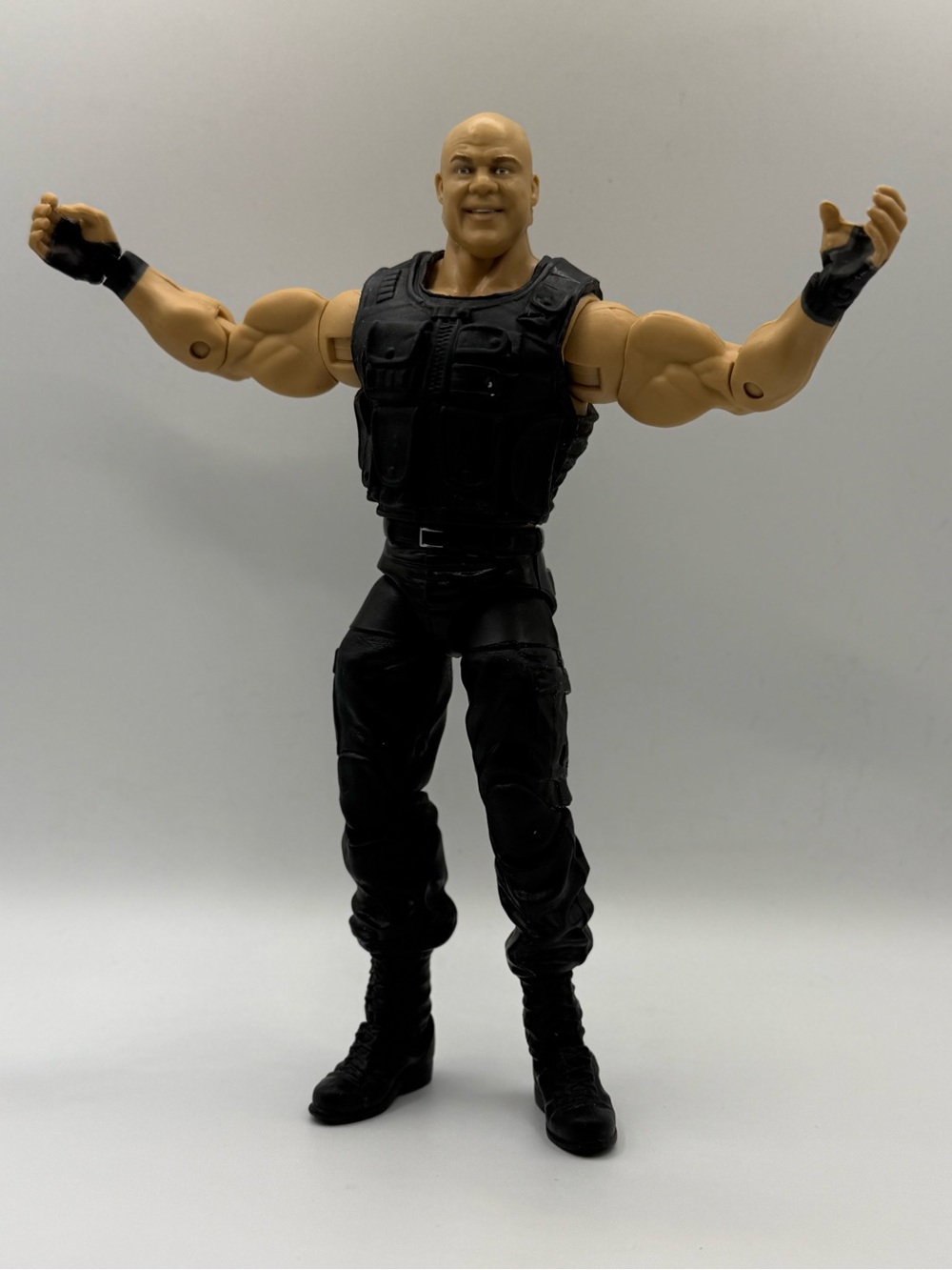 2018 WWE Mattel Elite Collection Ringside Exclusive "Shield" Kurt Angle